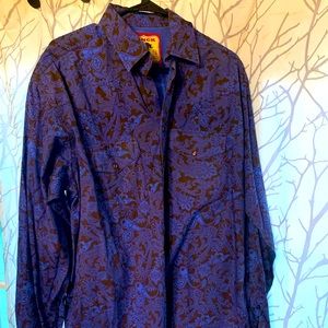 Cinch western style pearl snap shirt